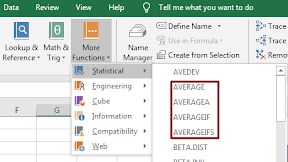 Gunakan 3 Rumus Excel Ini Untuk Menghitung Rata - Rata Dalam Excel